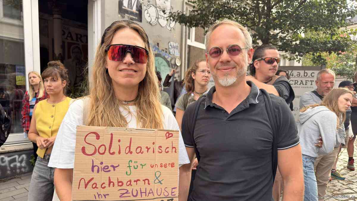 Im Video – Nachbarn von Abrisshaus an der Holstenstraße: „Wir haben auch Angst“