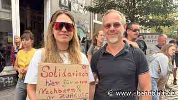 Im Video – Nachbarn von Abrisshaus an der Holstenstraße: „Wir haben auch Angst“