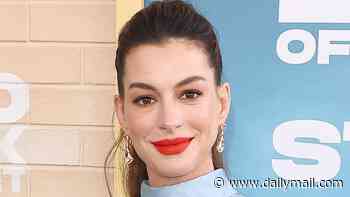 Anne Hathaway, 43, hits back at trolls who claim she is FAKING her pregnancy... after she was roasted over 'ridiculous' maternity outfit