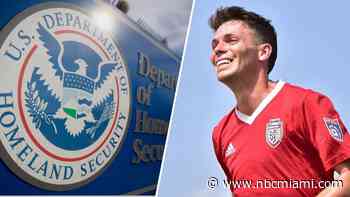 Argentine soccer player who plays in Miami and was to travel with his team is in ICE custody