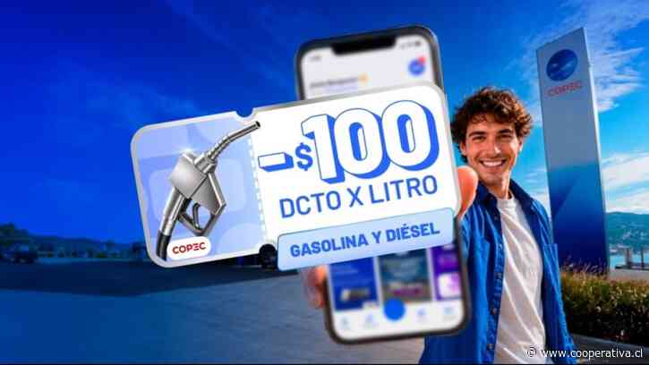 Copec ofrece $100 de descuento por litro todos los domingos de agosto