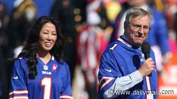 Wife of billionaire Bills owner makes rare public appearance after terrifying near-death health incident