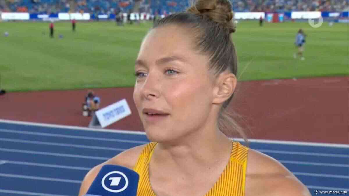 Sprint-Star Gina Lückenkemper weint nach EM-Debakel im TV