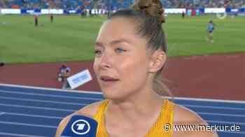 Sprint-Star Gina Lückenkemper weint nach EM-Debakel im TV