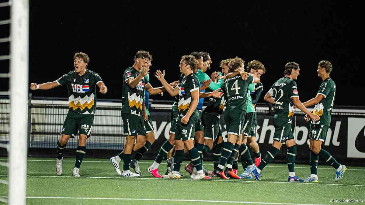 FC Eindhoven wint eerste competitiewedstrijd van Jong AZ