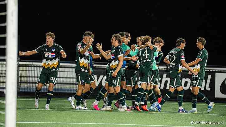 FC Eindhoven wint eerste competitiewedstrijd van Jong AZ