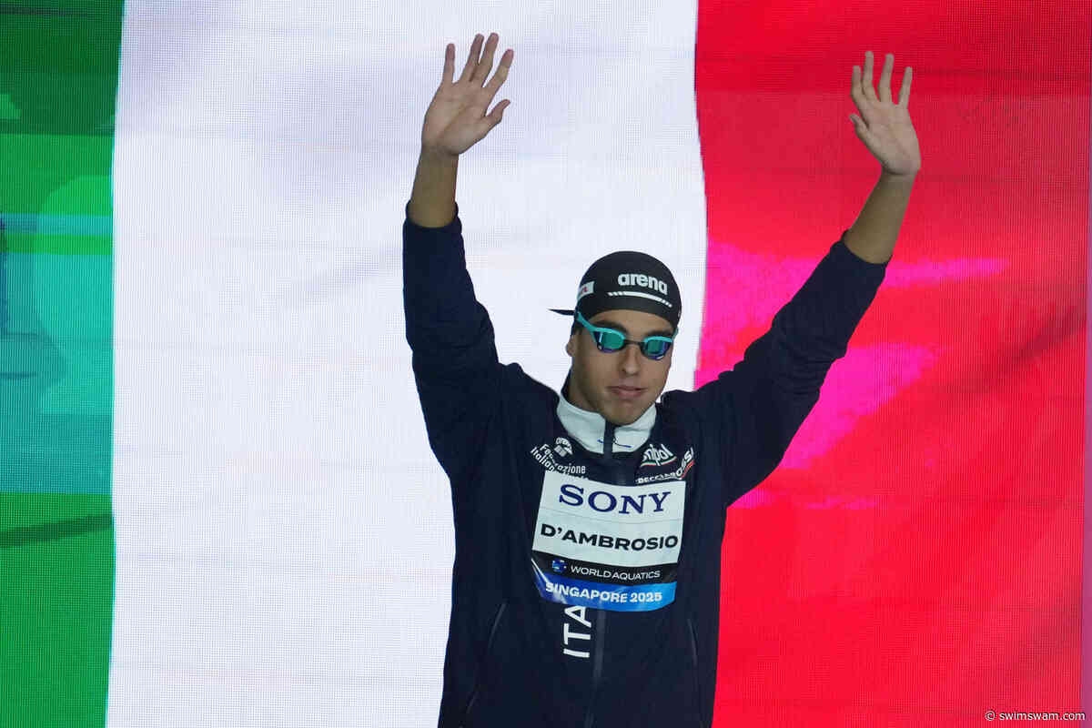 German, Italian, French Records Tumble In Men’s 4×200 Free Final