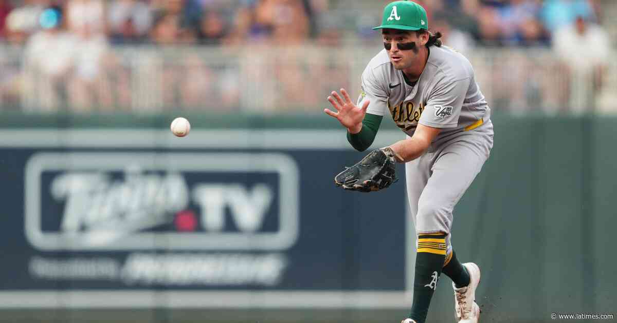 Dodging failure: A's shortstop Jacob Wilson shatters MLB record for errorless games — and rarely strikes out