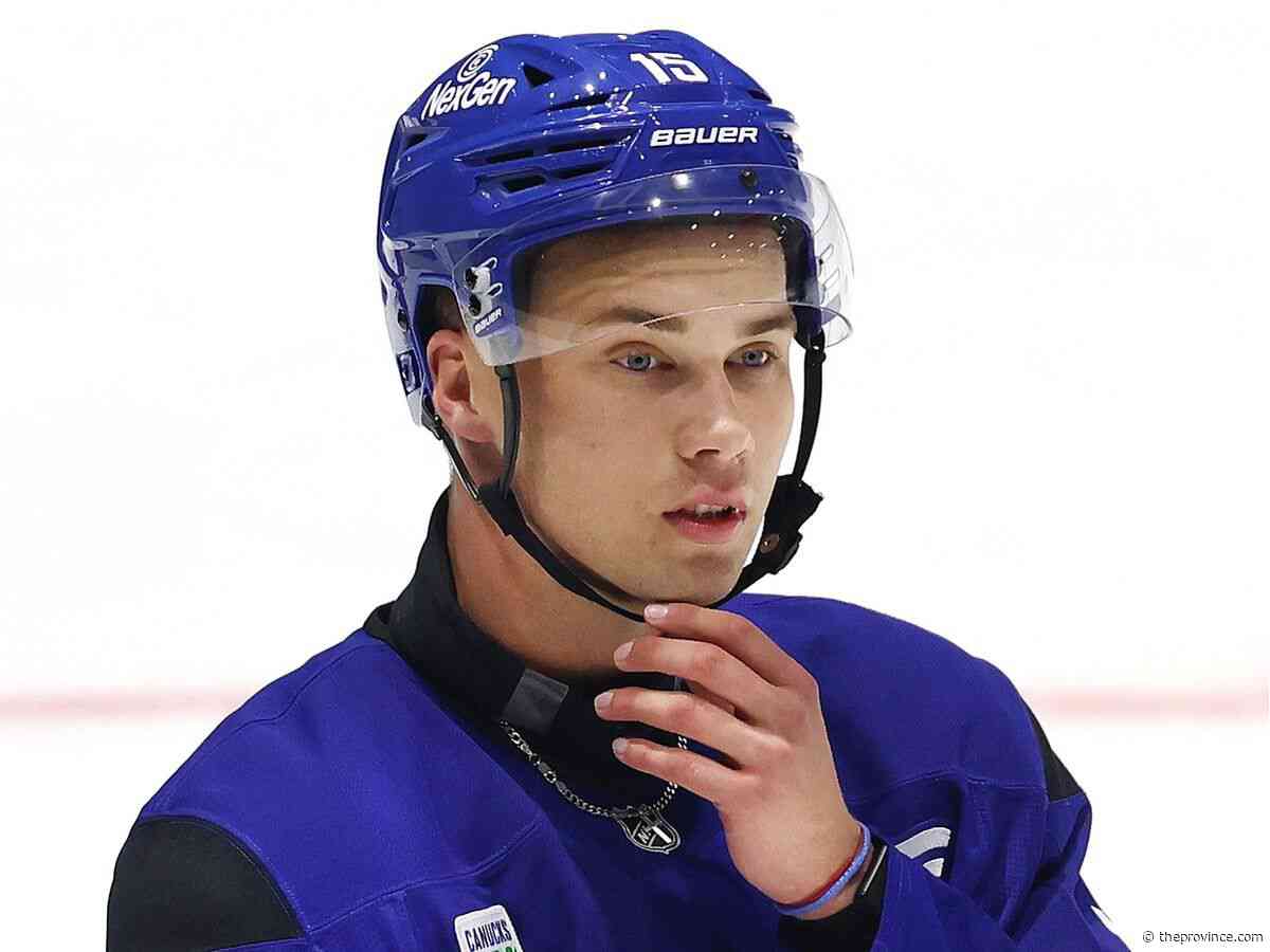 Canucks: Prospect Adam Novotny ‘holds himself to a high standard’ and ‘wants to be coached’
