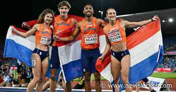 Brons voor estafetteploeg: Lieke Klaver en Terrence Agard zien 'gouden' positie uit handen glippen