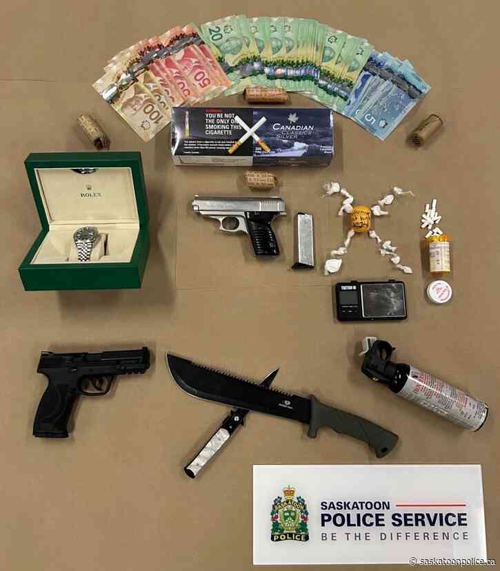 Arrest - Crime Reduction Team Investigation - Drugs, Weapons, Car, Cash Seized