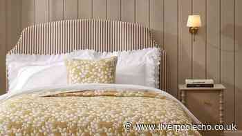 'Lift the bedroom' with Dusk's Bordeaux-style bedspread on sale