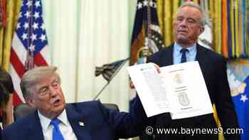 Trump signs executive order calling for spacing out childhood shots