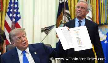 Trump rewrites childhood vaccine schedule, orders shots to be spaced out