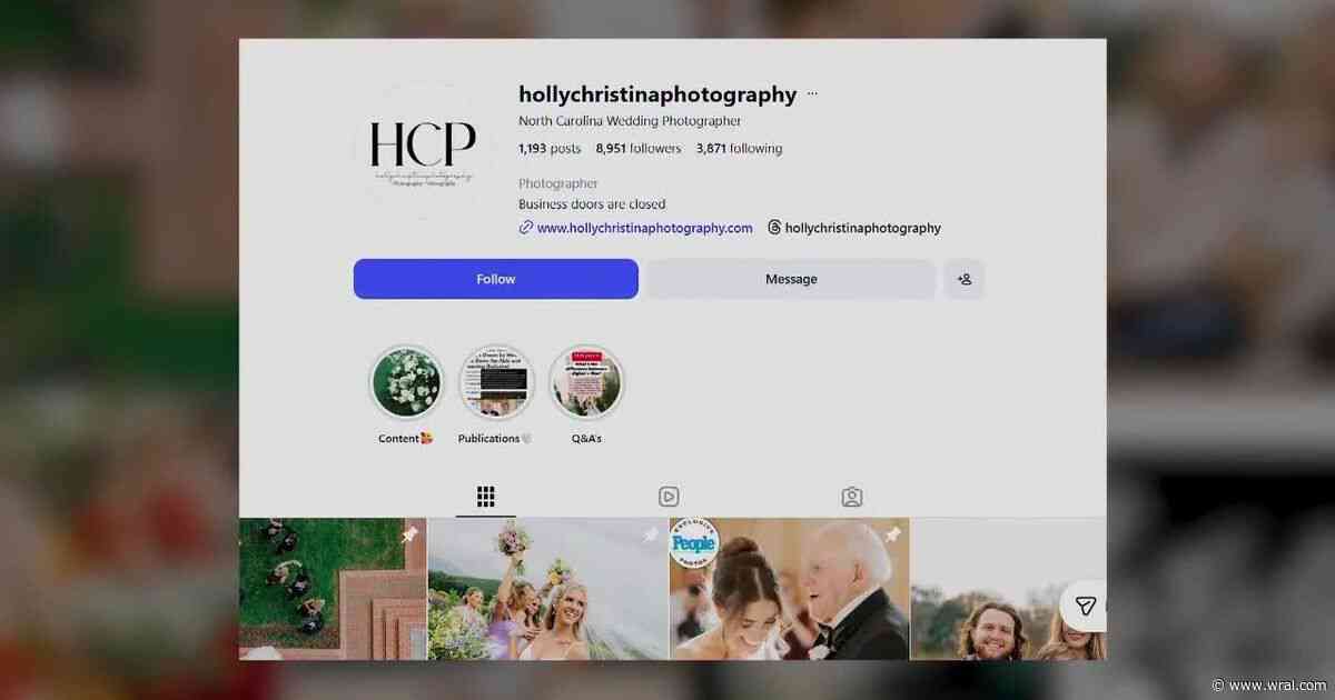 Holly Christina Photography owner: ‘Doing everything in my power’ to make things right