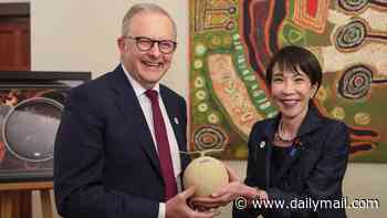 Japan breaks its silence on Anthony Albanese's 'melons' comment about female PM Sanae Takaichi