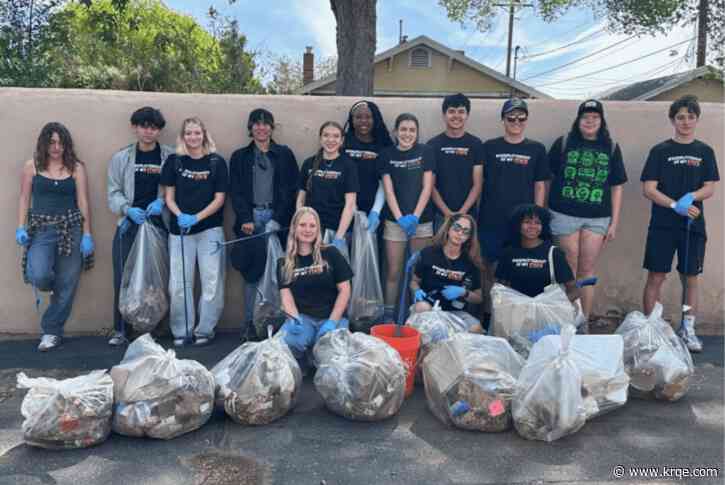 New Mexico officials celebrate student projects aimed beautifying the state
