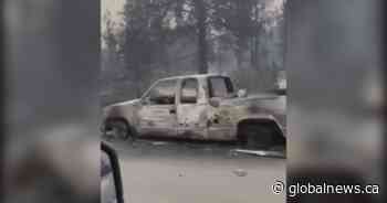 Videos capture aftermath of Summerland fire in Faulder, residents say it was ‘errie’