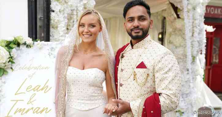 Imran and Leah’s wedding descends into chaos in Hollyoaks as lies and secrets finally explode