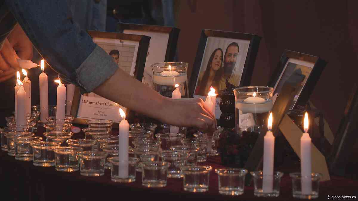Ceremony in Saskatoon remembers lives lost in Iranian protests