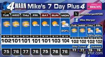 Our Oklahoma heat wave will continue as students head back to school. Oklahoma county now under a burn ban.