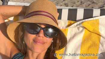 Jessica Alba, 45, looks incredible in tiny leopard print bikini on sun-soaked getaway