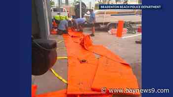 Bradenton Beach adds flood barrier after 2024 hurricane damage