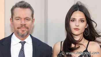 Matt Damon's nepo baby daughter Isabella, 20, inks deal with IMG Models