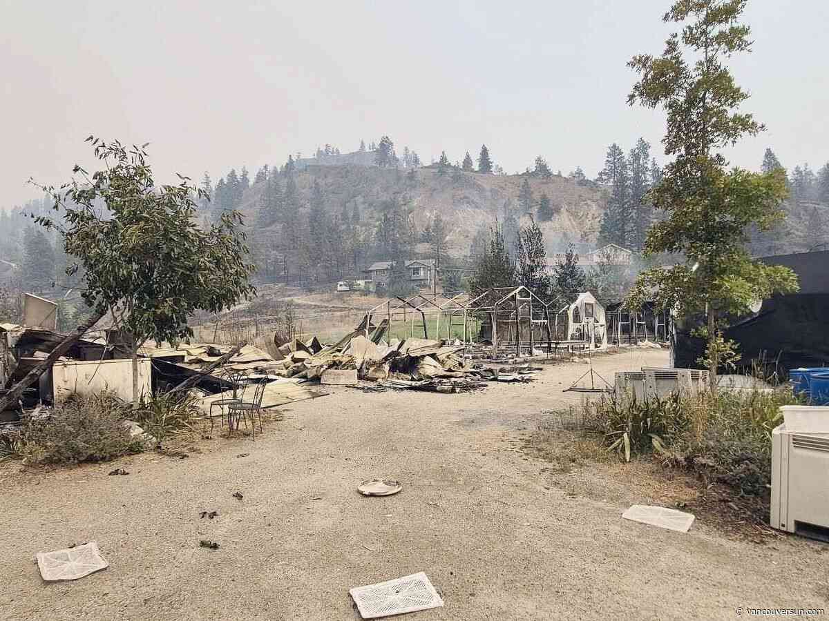 Evacuees consider uncertain future after harrowing escapes from B.C. wildfire