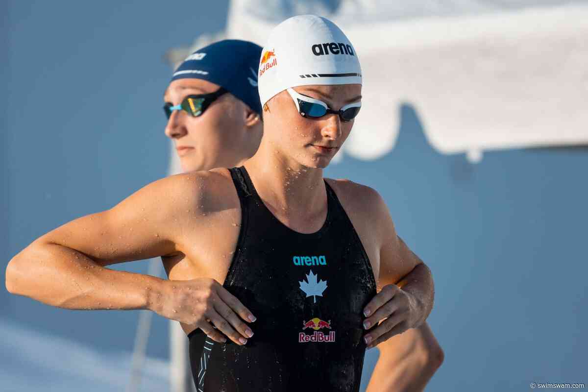 World Record Holder In The Event Summer McIntosh Scratching 200 Fly At 2026 Pan Pacs
