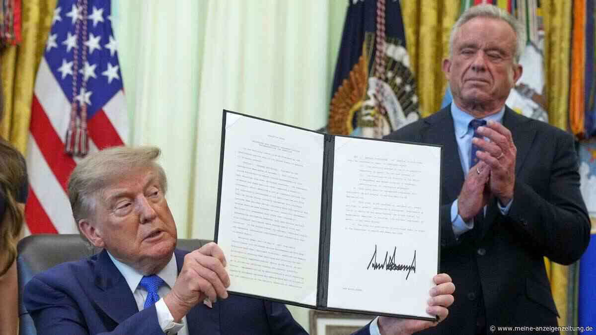 Trump streicht Empfehlungen für Kinderimpfungen zusammen