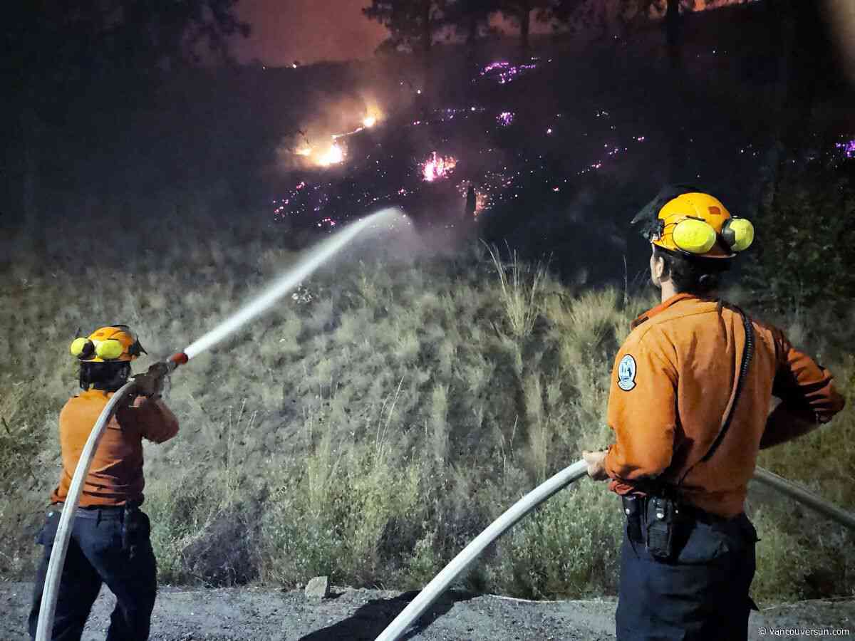B.C. Wildfires Updates: Uncertain future for evacuees | Bald Range fire grows as police probe origin | Off-road vehicles banned