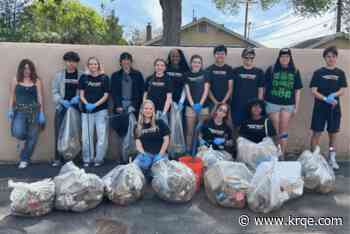 New Mexico officials celebrate student projects aimed at beautifying the state