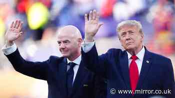 Donald Trump slams 'terrible mistake' as he defends Gianni Infantino after World Cup