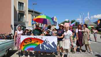 Bunt, laut und emotional: 300 Menschen setzen beim zweiten CSD in Berchtesgaden starkes Zeichen