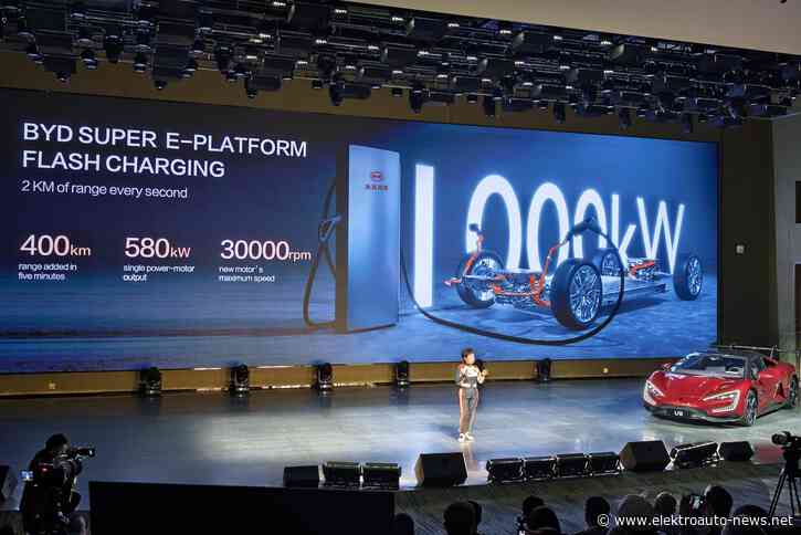 BYD-Megawattladen: Debatte um Bedarf in Deutschland