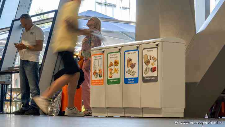 Zonder twijfel afval scheiden op Eindhoven Airport: 'Geniaal'