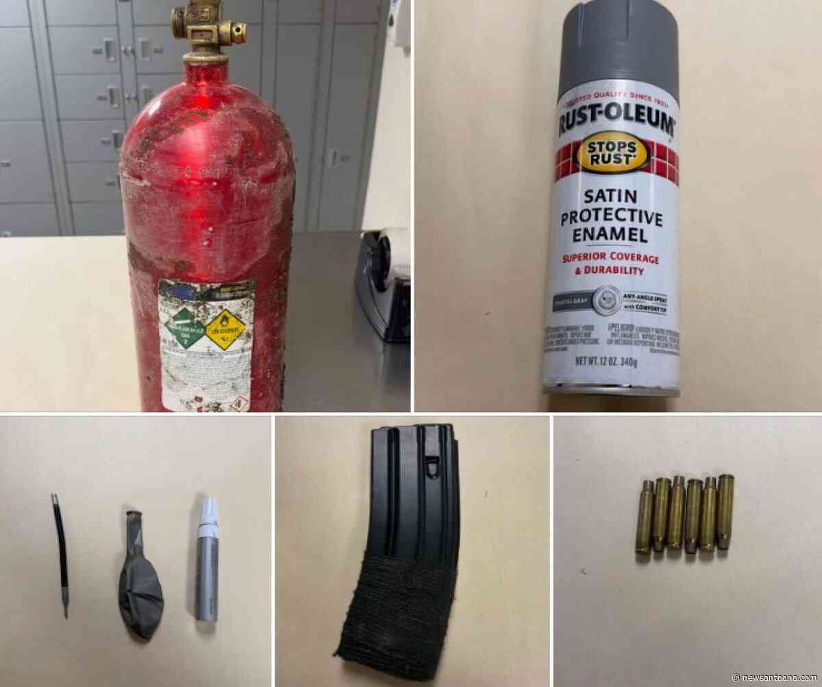 Wasted taggers arrested at a park in Central OC including a teen on probation