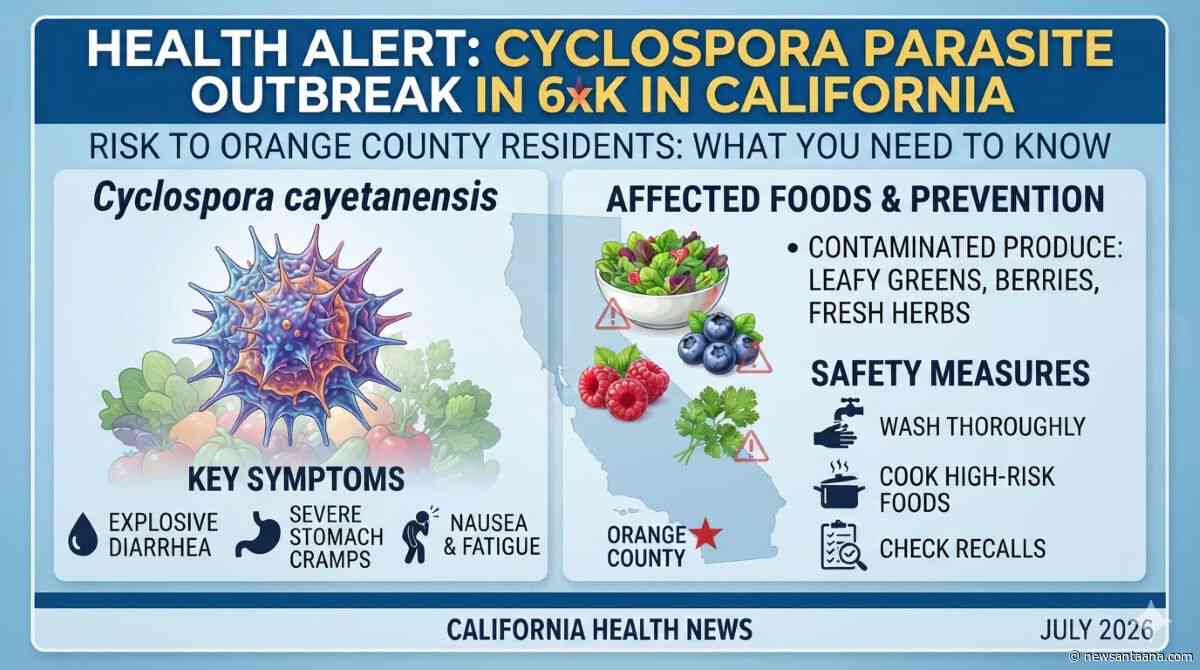 Is your produce safe? What Orange County residents need to know about the Cyclospora Parasite