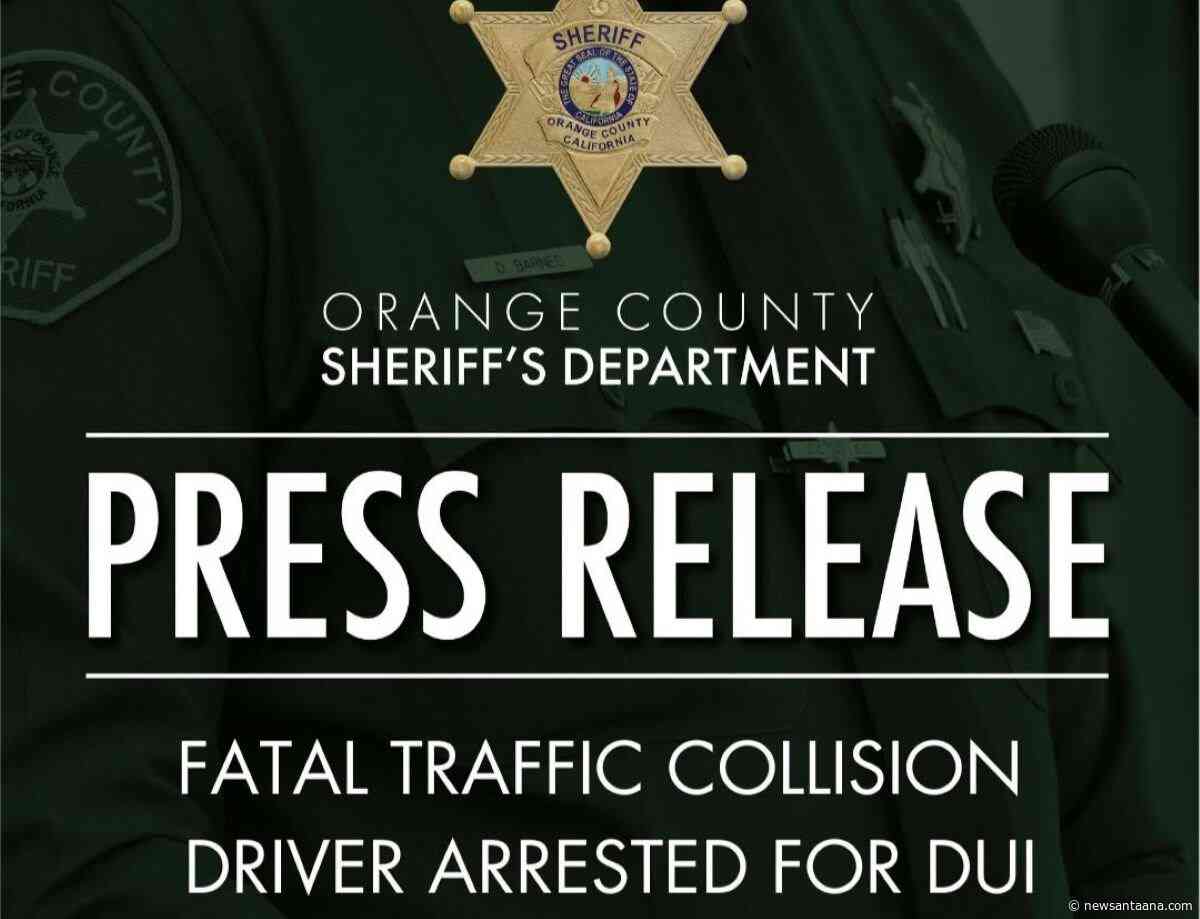 22-year-old man arrested after fatal DUI crash in south OC