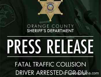 22-year-old man arrested after fatal DUI crash in south OC