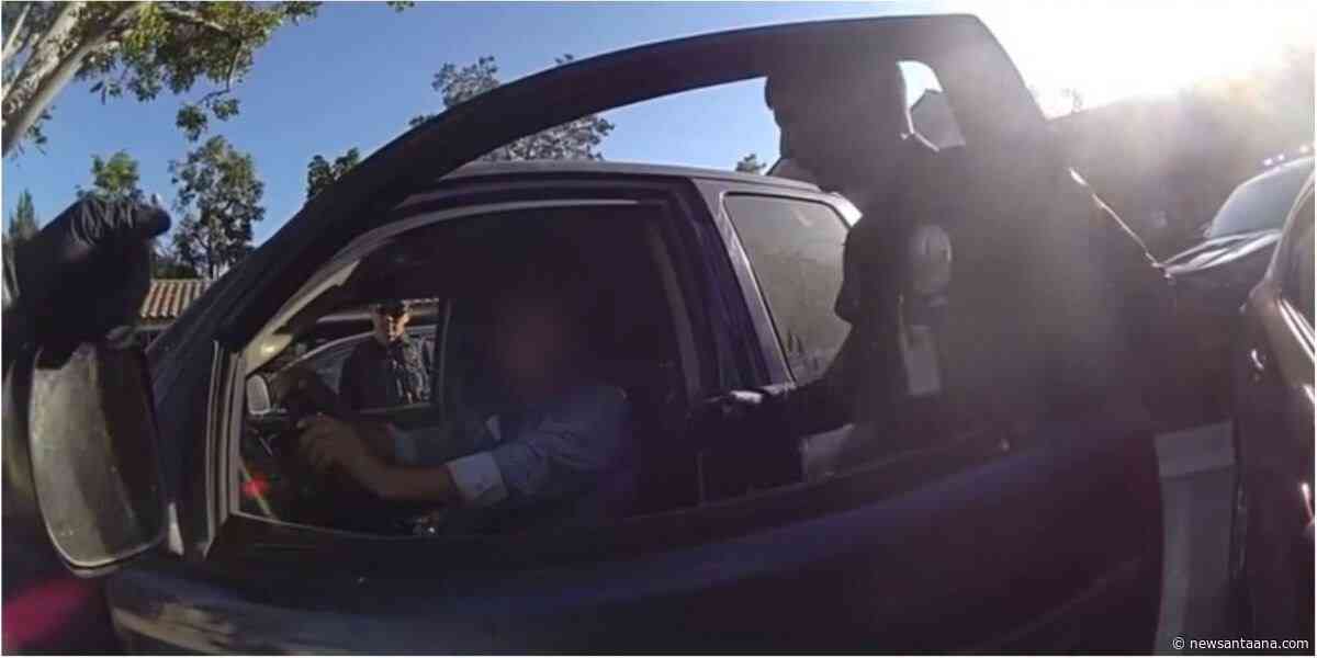 Irvine Police use drone to stop Santa Ana DUI suspect after near-miss collision