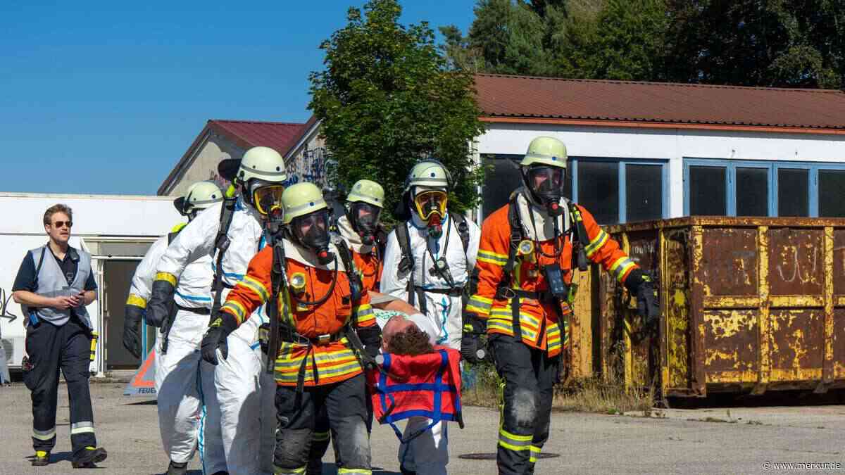 Über 50 Einsatzkräfte üben Ernstfall mit radioaktivem Technetium-99m