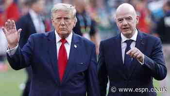 Trump warns against replacing FIFA chief Infantino