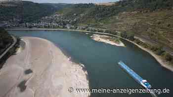 Niedrigwasser am Rhein macht Tanken teurer