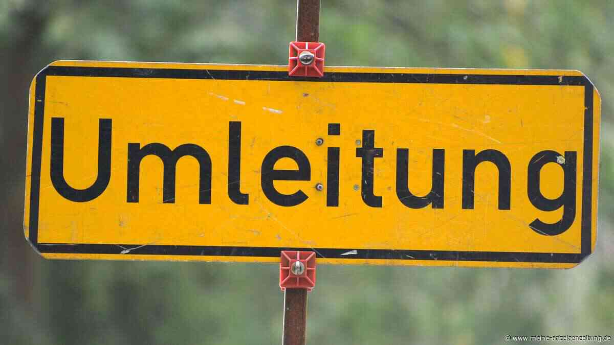 Münchner Straße fünf Tage gesperrt: Moosburger müssen sich auf Umleitung einstellen