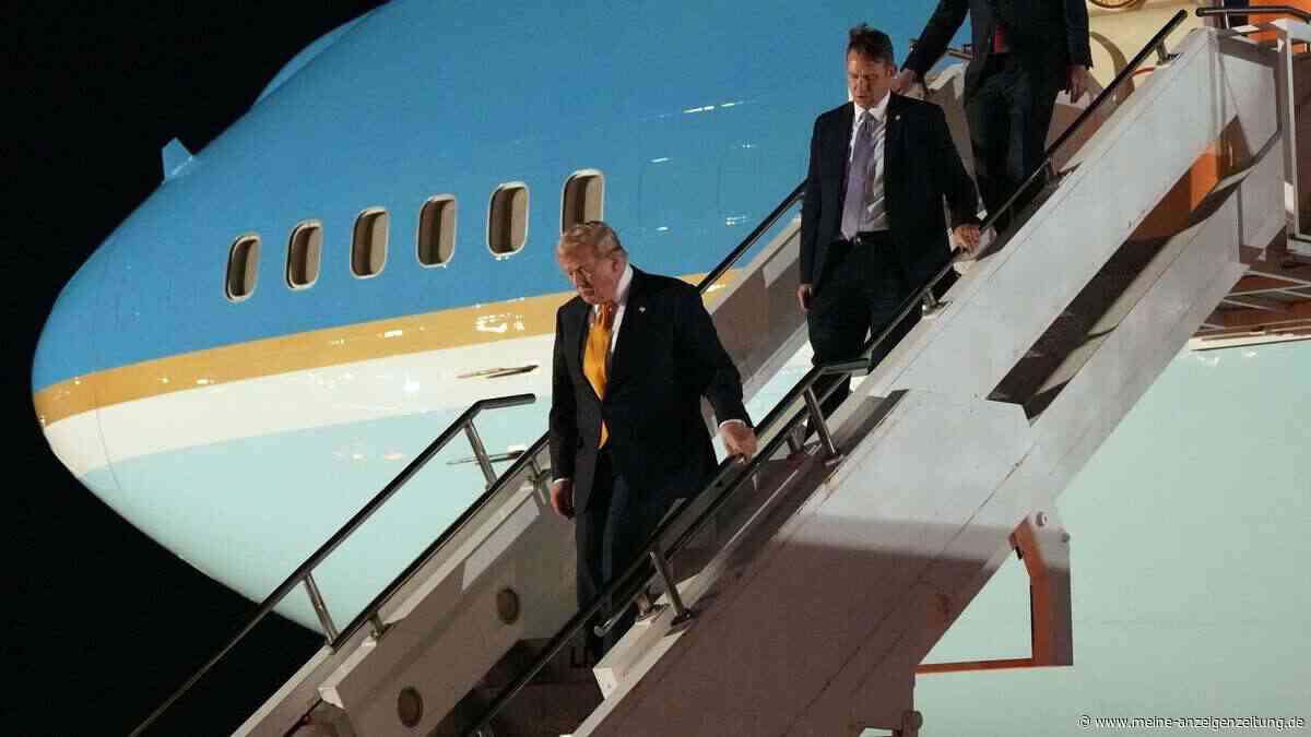 Trump hockte im Lkw-Container: Iranische Morddrohungen zwangen US-Militär zu Flugzeug-Trick