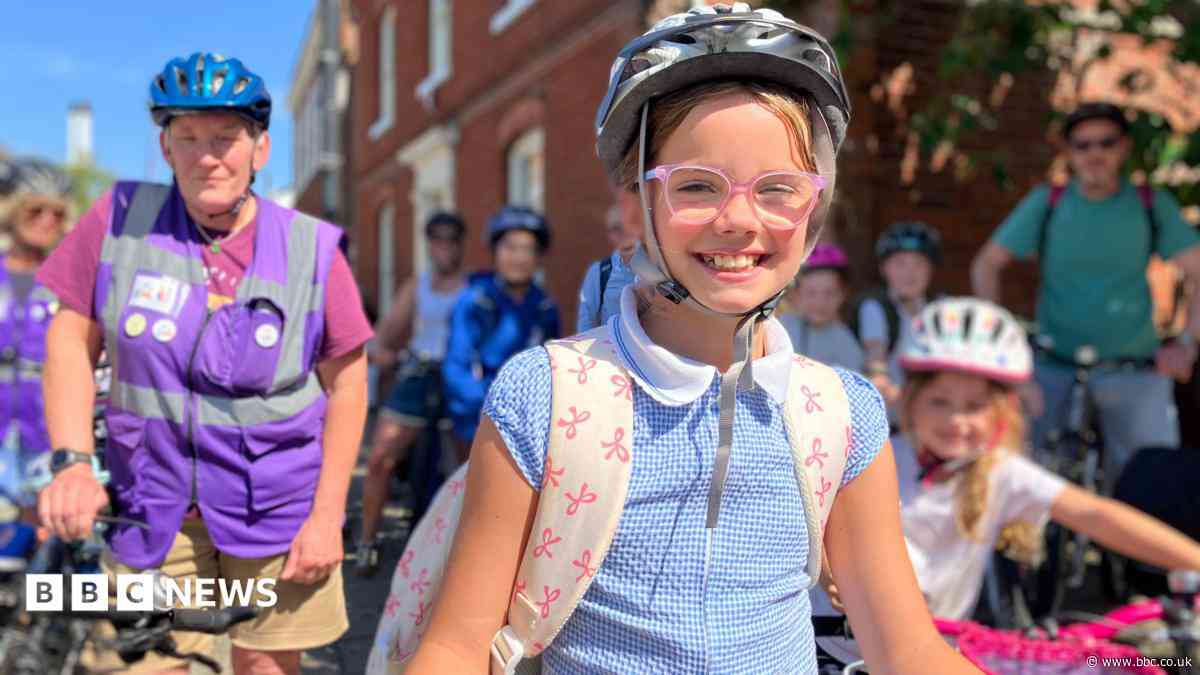 What is a bike train and why do kids love them?