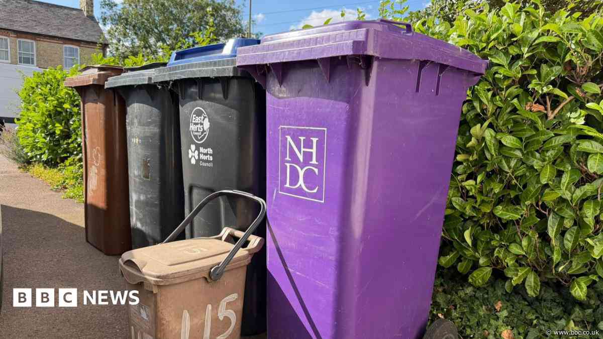 What's it like when you have five bins?