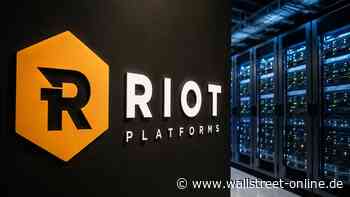 Mega-Deal sorgt für Kursprung: Riot-Aktie explodiert nach 9,1-Milliarden-Deal mit Anthropic